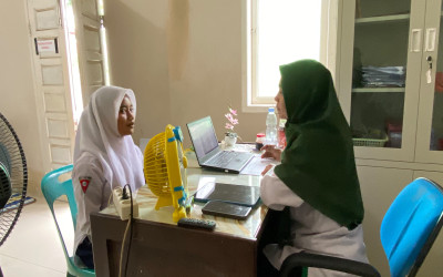 Jaring Siswa Berprestasi, MTsN 3 Aceh Timur Gelar Seleksi Wawancara Kelas Unggul